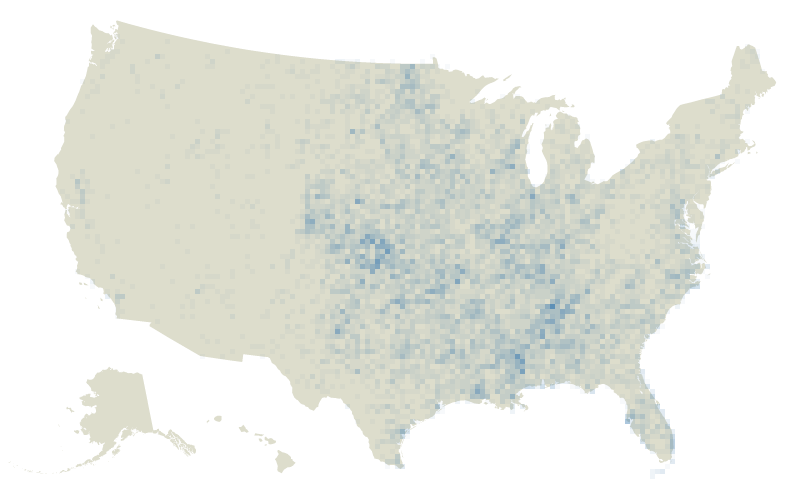 All tornadoes from 2005-2014